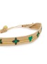 Detail View - Click To Enlarge - GUANABANA - Embroidered Striped Bracelet