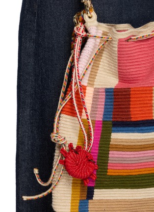Front View - Click To Enlarge - GUANABANA - Iraca Bag Charm