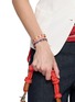 Figure View - Click To Enlarge - GUANABANA - Floral Embroidered Bracelet