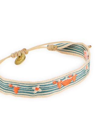 Detail View - Click To Enlarge - GUANABANA - Embroidered Bracelet