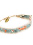 Detail View - Click To Enlarge - GUANABANA - Embroidered Bracelet