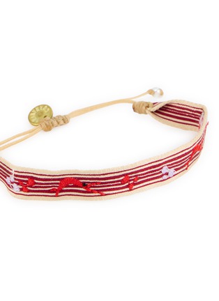 Detail View - Click To Enlarge - GUANABANA - Embroidered Bracelet