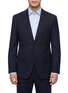 Main View - Click To Enlarge - TOMORROWLAND - Single Breasted Horizon Twill Blazer