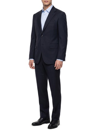 Figure View - Click To Enlarge - TOMORROWLAND - Single Breasted Horizon Twill Blazer