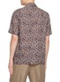 Back View - Click To Enlarge - TOMORROWLAND - Batik Print Open-Collar Short Sleeve Shirt