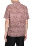Back View - Click To Enlarge - TOMORROWLAND - Batik Print Open-Collar Short Sleeve Shirt