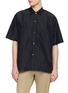 TOMORROWLAND Double Pocket Collared Short Sleeve Shirt