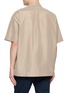 Back View - Click To Enlarge - TOMORROWLAND - Double Pocket Collared Short Sleeve Shirt