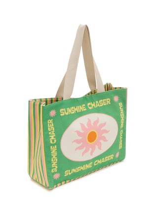 Detail View - Click To Enlarge - NOTICE ME - Beach Amigos Printed Canvas Tote