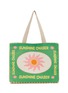 NOTICE ME Beach Amigos Printed Canvas Tote