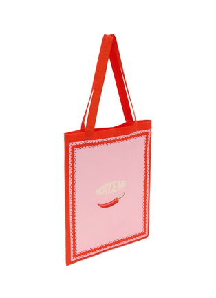 Detail View - Click To Enlarge - NOTICE ME - Spicy Box Cotton Tote Bag