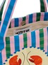 Detail View - Click To Enlarge - NOTICE ME - Lobster Printed Canvas Tote