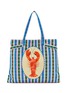 NOTICE ME Lobster Printed Canvas Tote