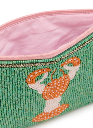 Detail View - Click To Enlarge - NOTICE ME - Lobster Beaded Pouch