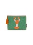 NOTICE ME Lobster Beaded Pouch