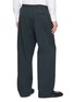 Back View - Click To Enlarge - THE ROW - Ari Drawstring Waistband Washed Cotton Pants