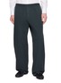 THE ROW Ari Drawstring Waistband Washed Cotton Pants