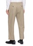 Back View - Click To Enlarge - THE ROW - Tenley Pleated Cotton Twill Pants