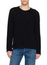 THE ROW Chunky Ribbed Cotton Linen Knit Sweater