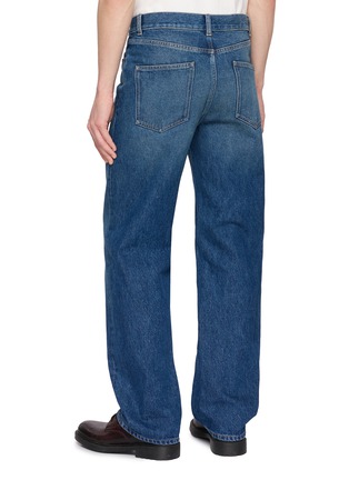 Back View - Click To Enlarge - THE ROW - Straight Leg Medium Wash Jeans