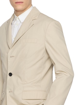  - THE ROW - Ombre Single Breasted Cotton Blazer