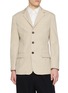 Main View - Click To Enlarge - THE ROW - Ombre Single Breasted Cotton Blazer