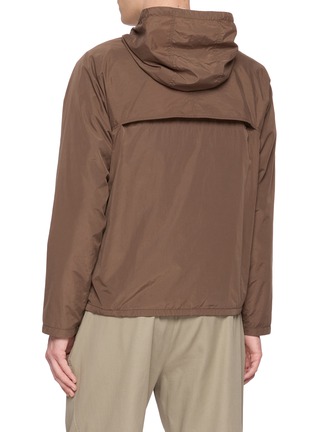 Back View - Click To Enlarge - THE ROW - Orsin Packable Hooded Windbreaker Jacket