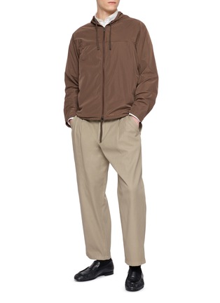 Figure View - Click To Enlarge - THE ROW - Orsin Packable Hooded Windbreaker Jacket