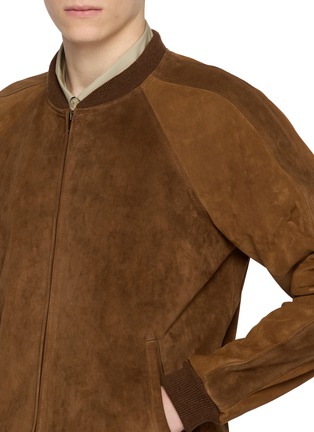  - THE ROW - Ramiro Suede Bomber Jacket