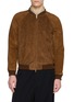 Main View - Click To Enlarge - THE ROW - Ramiro Suede Bomber Jacket