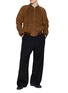 Figure View - Click To Enlarge - THE ROW - Ramiro Suede Bomber Jacket