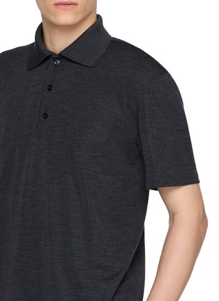  - THE ROW - Wool Silk Polo Shirt
