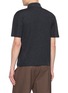Back View - Click To Enlarge - THE ROW - Wool Silk Polo Shirt