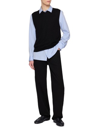 Figure View - Click To Enlarge - THE ROW - V-Neck Cashmere Vest