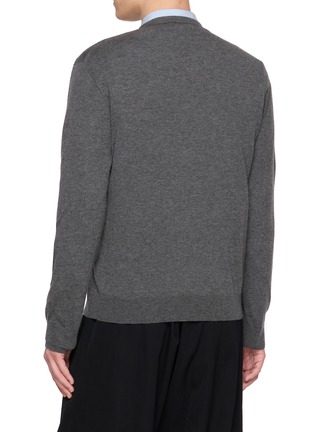 Back View - Click To Enlarge - THE ROW - V-Neck Cashmere Sweater