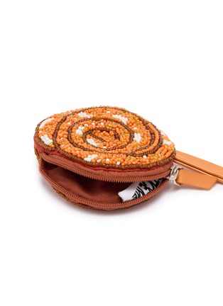 Detail View - Click To Enlarge - NOTICE ME - Croissant Beaded Bag Charm