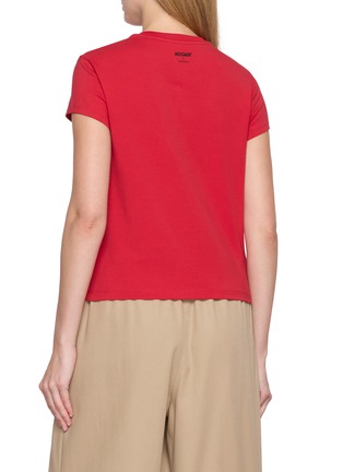Back View - Click To Enlarge - MO&CO. - Graphic Cotton T-shirt