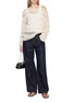 Figure View - Click To Enlarge - MO&CO. - Pleated Keen Denim Jeans