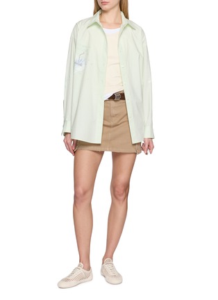 Figure View - Click To Enlarge - MO&CO. - Graphic printed Shirt
