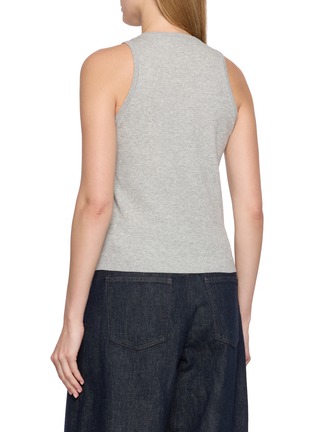Back View - Click To Enlarge - MO&CO. - Rock 'n' Roll Print Knit Tank Top