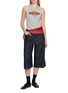 Figure View - Click To Enlarge - MO&CO. - Rock 'n' Roll Print Knit Tank Top