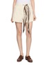 MO&CO. Scarf Cotton Shorts