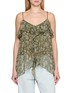 MO&CO. Chiffon Mesh Tank Top