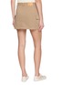 Back View - Click To Enlarge - MO&CO. - Cargo Denim Mini Skirt