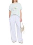 Figure View - Click To Enlarge - MO&CO. - Graphic Printed Cotton T-shirt