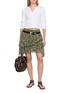 Figure View - Click To Enlarge - MO&CO. - Chiffon Mesh Skirt