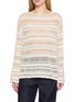 MO&CO. Striped Knit Sweater