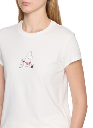  - MO&CO. - Graphic Printed Cotton T-shirt