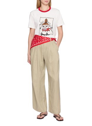 Figure View - Click To Enlarge - MO&CO. - Pleated Front Pants