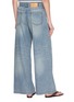 Back View - Click To Enlarge - MO&CO. - Wide Leg Denim Jeans